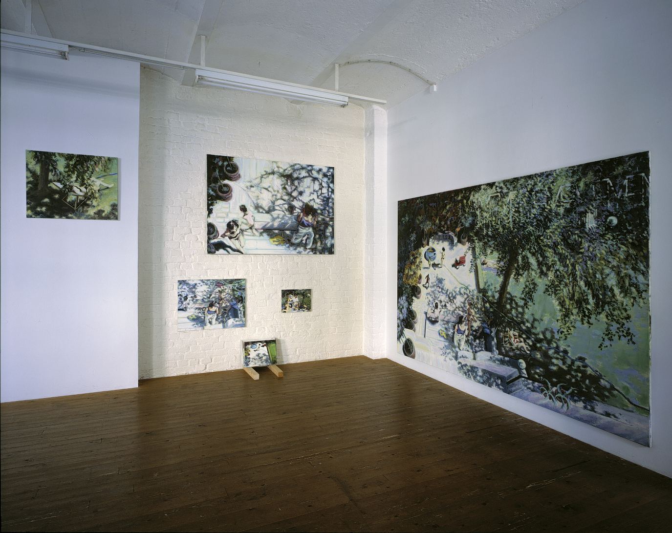 Garten 1990, studio view